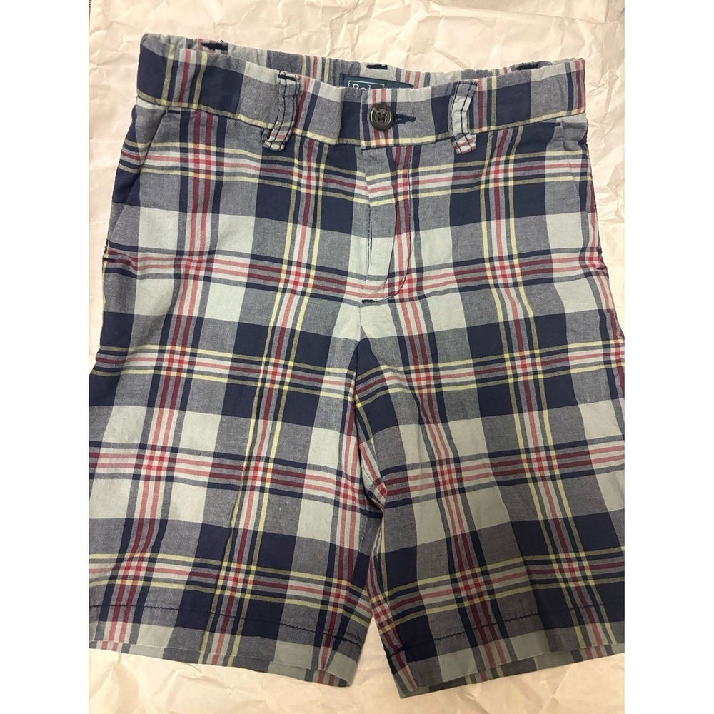 Polo RL Children's plaid shorts‎ Size 6
